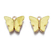Alloy Acrylic Pendants LS-X-ENAM-R136-01D-3