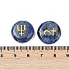 10Pcs 10 Styles Natural Sodalite Cabochons G-G193-03H-3