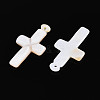 Natural Freshwater Shell Pendants SHEL-N038-08-2