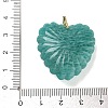 Natural Amazonite Carved Pendants G-C276-01G-12-3