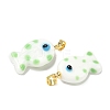 Handmade Lampwork Pendants LAMP-G168-04E-2