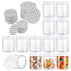 10Pcs Column Transparent PET Plastic Bead Containers DIY-NB0010-53-1