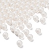 Frosted Plastic Imitation Pearl Beads KY-F022-8mm-01-1