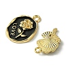 12Pcs 6 Styles Alloy Enamel Pendants FIND-FS0002-05-2