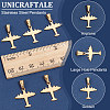 Unicraftale 10Pcs 304 Stainless Steel Pendants STAS-UN0054-42-5