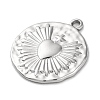 Anti-Tarnish 304 Stainless Steel Pendants STAS-K293-08P-2