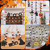 240Pcs 6 Styles Natural Wood Beads Strands WOOD-SP0001-03C-5