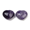 Heart Natural Amethyst Palm Stones G-C186-02B-1