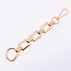 Zinc Alloy Bag Extender Chains PALLOY-WH0076-11LG-RS-1