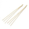 Brass Coreana Chain Tassel Big Pendants X-KK-R129-04-2