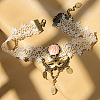 Lace Choker Necklaces X-NJEW-N0052-345-2