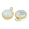 Faceted Opalite Pendants G-P547-02G-2