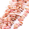 Natural Pink Opal Beads Strands G-E569-O13-1