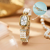 6Pcs Zinc Alloy Twister Clasps FIND-FH0016-55G-4
