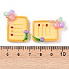 Opaque Resin Decoden Cabochons CRES-O002-01C-3