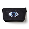 Evil Eye Theme Polyester Cosmetic Pouches ABAG-D009-01G-2