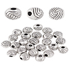 25Pcs Tibetan Style Alloy Spacer Beads FIND-LP0001-49-1