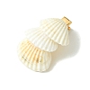 Sea Shell with Iron Alligator Hair Clips PHAR-JH00104-02-2