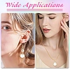 16Pcs 2 Styles Brass Glass Pendants GLAA-YW0005-71-6