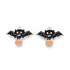 Halloween Theme Alloy Enamel Pendants ENAM-T022-54P-05-1