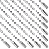 Beebeecraft 24Pcs 304 Stainless Steel Ball Chain Necklace Making NJEW-BBC0001-10A-1