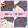 8Pcs 8 Styles Computerized Embroidery Cloth Patches PATC-TA0001-38B-5