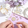 20Pcs 2 Colors Brass Pendants KK-BBC0027-81-3