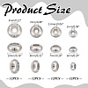 48Pcs 4 Styles Stainless Steel Beads STAS-ME0002-44-2