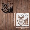 Plastic Reusable Drawing Painting Stencils Templates DIY-WH0172-259-2