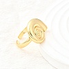 Brass Cuff Rings for Women LS-RJEW-F184-08G-G-4