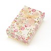 Flower Pattern Cardboard Jewelry Packaging Box X3-CBOX-L007-003C-1