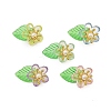 5Pcs Acrylic Pendants PALLOY-JF02962-1