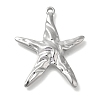 Ocean Theme Anti-Tarnish 304 Stainless Steel Pendants STAS-Z092-06P-01-1