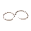 201 Stainless Steel Huggie Hoop Earrings EJEW-L250-01G-P-3