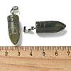 Natural Southern Jade Pointed Pendants G-B127-18P-01-3