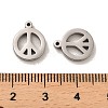 304 Stainless Steel Charms STAS-L022-137P-3