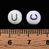 Opaque Acrylic Beads OACR-ZX006-24-3