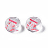 Transparent Clear Acrylic Beads MACR-N008-56I-4