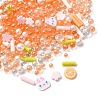 Handmade Polymer Clay Cabochons and Plastic Beads for DIY Jewelry Making Findings CLAY-B007-04E-1
