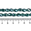 Transparent Electroplate Glass Beads Strands LS-EGLA-N013-T8mm-B24-4