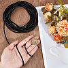 5M Braided Leather Cord with Core WL-BBC0001-01A-02-3