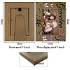Rectangle Wood Photo Frames AJEW-WH20021-025-2