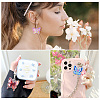 DIY Butterfly Dangle Earring Making Kit DIY-TA0006-34-8