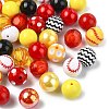 50Pcs Planting Acrylic Beads SACR-CJC0010-01A-9