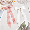 Big Bowknot Polyester Alligator Hair Clips AJEW-CP0008-42B-01-4