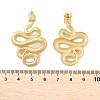 304 Stainless Steel Stud Earrings for Women EJEW-B121-01G-01-5