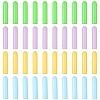 40Pcs 4 Colors Alloy Cord End FIND-GF0008-47B-1