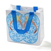 Summer Beach Theme Printed Flip Flops Non-Woven Reusable Folding Gift Bags with Handle ABAG-F009-E04-1