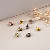 Yilisi 40Pcs 4 Colors Alloy European Beads FIND-YS0001-02-12