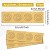 Self Adhesive Gold Foil Embossed Stickers DIY-WH0575-038-2